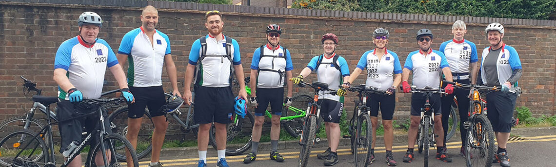 Our biennial bike ride to raise awareness and donations for Macmillan Cancer Support