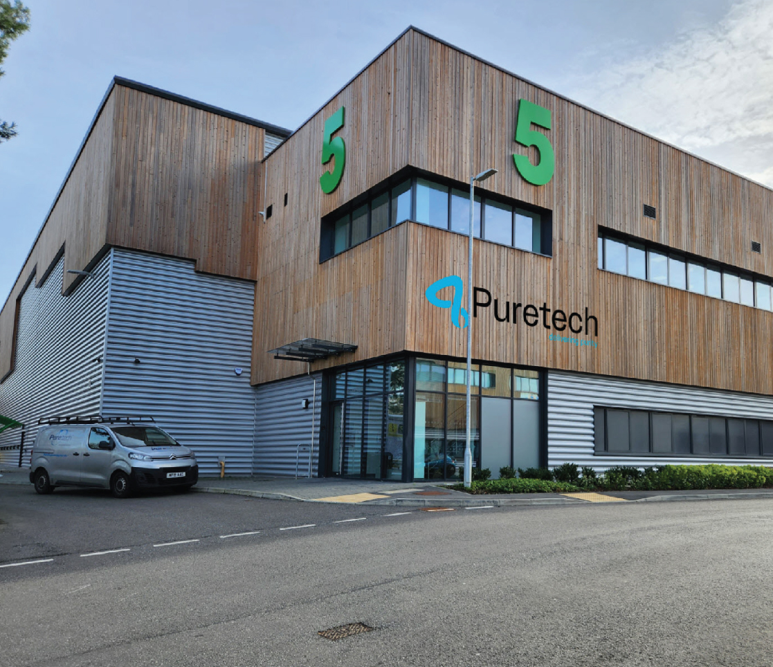 Puretechs new location. We’re increasing our manufacturing capabilities and office space by moving into a new, state-of-the-art manufacturing facility and office space. It spans 40,000 square feet